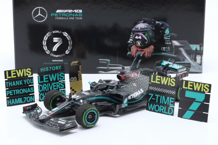 楽天市場】ミニチャンプス 1/18 メルセデス AMG F1 W10 #44
