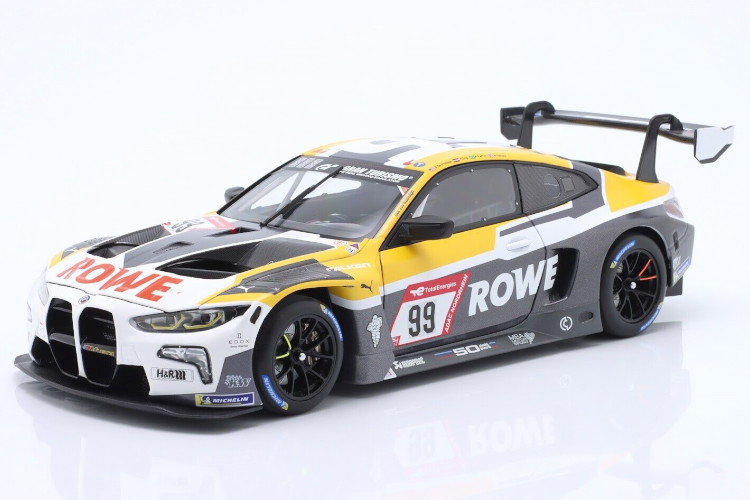 ミニチャンプス 1/18 BMW M4 GT3 #99 ニュルブルクリンク24第四次元スピード競技 2022 ローヴェ・レーシングMinichamps 1:18 BMW M4 GT3 #99 24h N・・rburgring 2022 Rowe Racing