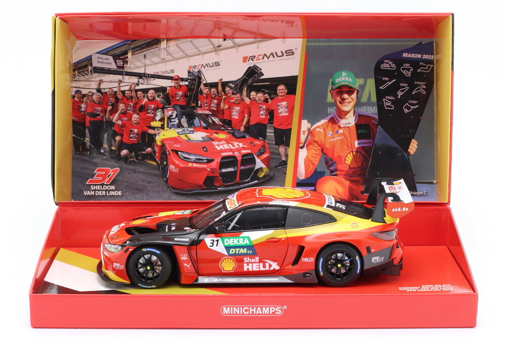 ミニチャンプス 1/18 BMW M4 GT3 #31 DTM はやりっ子 ホッケン住みか 2022 Sheldon van der Linde 333台押さえる MINICHAMPS 1:18 BMW M4 GT3 #31 DTM Champion Hockenheim 2022 Sheldon van der Linde limitation 333 pcs