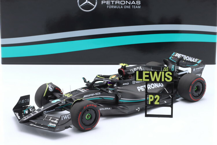 楽天市場】ミニチャンプス 1/18 メルセデス AMG F1 W13 #44