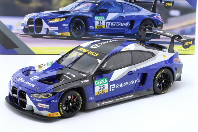 ミニチャンプス 1/18 BMW M4 GT3 #33 DTM 2023 レネ・ラスト 333台押さえる 開閉Minichamps 1:18 BMW M4 GT3 #33 DTM 2023 Ren・・ Rast limitation 333 pcs