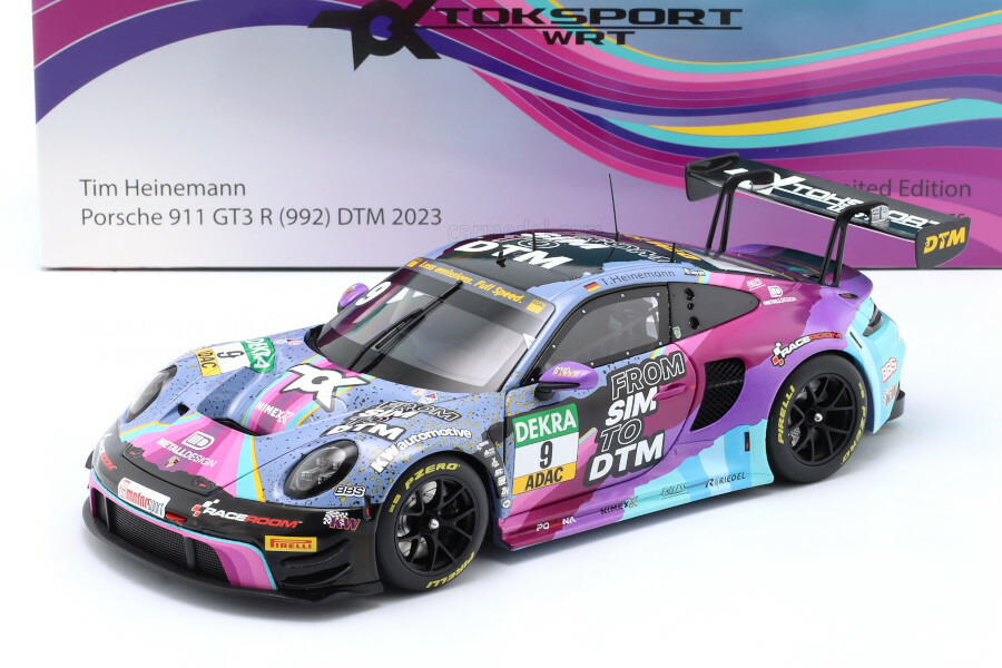 楽天市場】ミニチャンプス 1/18 ポルシェ 911 GT3 R #91 ADAC GT