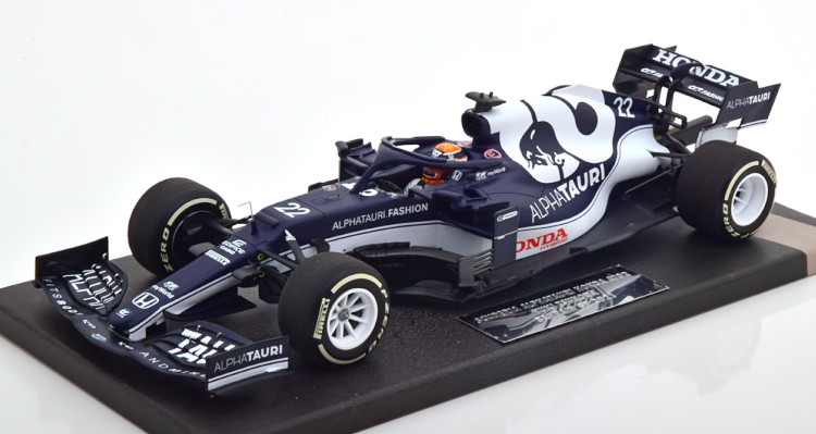 楽天市場】ミニチャンプス 1/43 アルファ タウリ ホンダ AT01