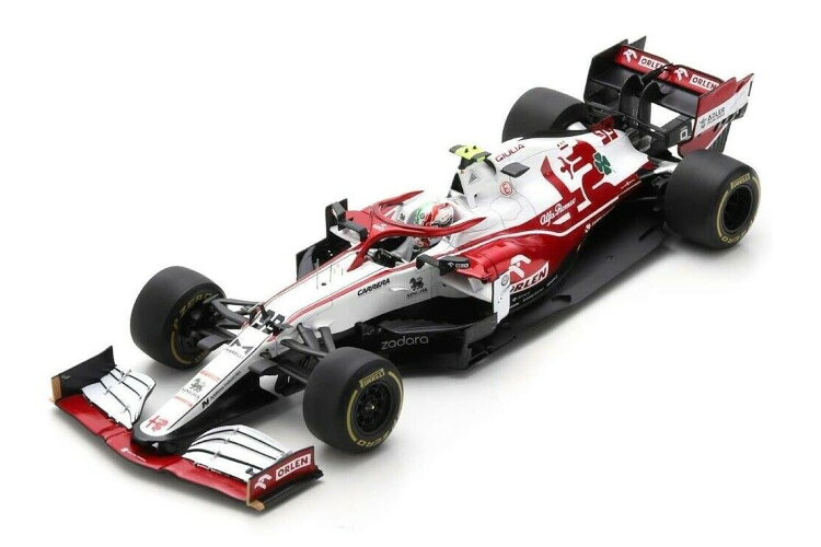 ミニチャンプス 1/18 アルファロメオ 一ころ C41 #99 バーレーンGP 数式1 2021 アントニオ・ジョヴィナッツィMinichamps 1:18 Alfa Romeo Racing C41 #99 Bahrain GP formula 1 2021 Antonio Giovinazzi