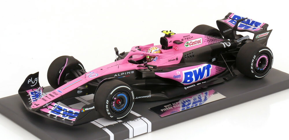 楽天市場】ミニチャンプス 1/18 BWT アルピーヌ A522 2022 F1
