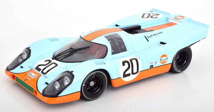 ミニチャンプス 1/12 ポルシェ 917K #23 ルマン24H 1970優勝 1/12 Minichamps 1970 Porsche 917K #2 Winner 24h Daytona