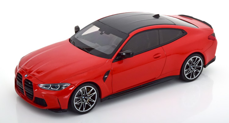 ミニチャンプス 1/18 BMW  M4 2020 レッドメタリック 720台押さえる MINICHAMPS 1:18 BMW M4 2020 redmetallic Limited Edition 720 pcs