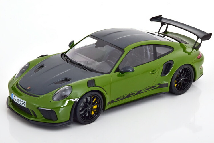 ミニチャンプス　ポルシェ 911 (991) GT3 1/18 グレー ミニチャンプス 1/18 ポルシェ 911 (992) GT3 2021 ライトグレー