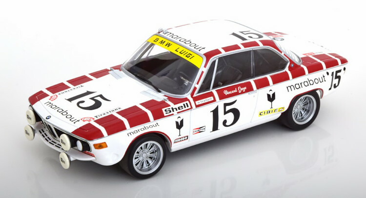楽天市場】ミニチャンプス 1/18 BMW 2800 CS #10 24時間 スパ 1972 300
