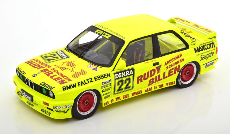 ミニチャンプス 1/18 BMW 3シリーズ M3 チーム アリエ モータースポーツ #22 DTM 1989MINICHAMPS 1:18 BMW 3-SERIES M3 TEAM ALIER MOTORSPORT N 22 SEASON DTM 1989 H.GROHS｜Reowide モデルカー カタログ SHOP