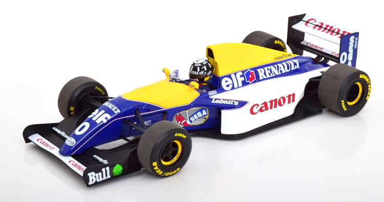 楽天市場】ミニチャンプス 1/18 ウィリアムズ ルノー FW14B