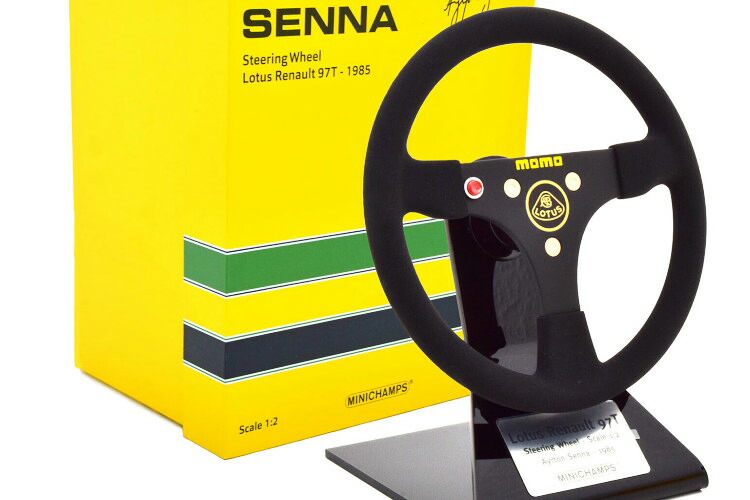 ミニチャンプス 1/2 ロータス ルノー 97T ヴォラント 1985MINICHAMPS 1:2 ACCESSOIRES LOTUS RENAULT 97T VOLANT 1985｜Reowide モデルカー カタログ SHOP
