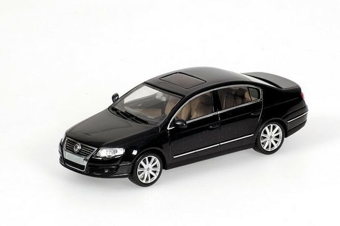 ミニチャンプス 1/43 フォルクスワーゲン パサート B6 Bj 2005-2010 黒いことMinichamps 1:43 VW Passat Lim.B6 Bj. 2005-2010 Black