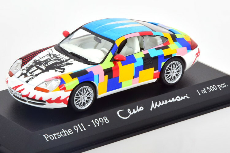 ミニチャンプス 1/43 ポルシェ 911 (996) クレト・ムナーリ 1998 500台押さえるMinichamps 1:43 Porsche 911 (996) Cleto Munari 1998 Limited Edition 500 pcs