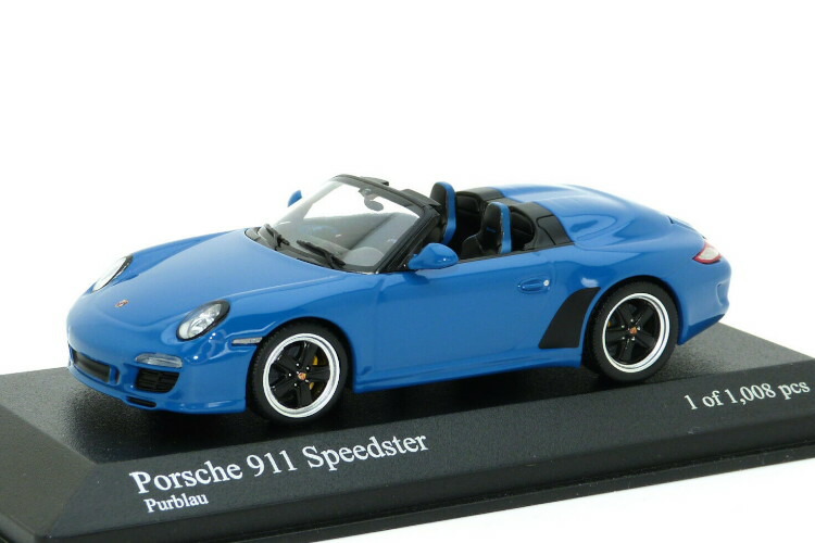 ポルシェ 911 スピードスター 1/43 ミニカー ミニチャンプス Amazon | ミニチャンプス ポルシェ 911 スピードスター 1/43