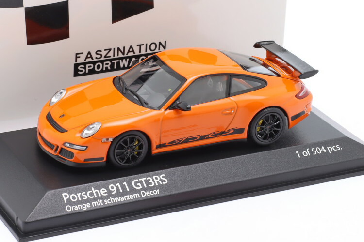 ミニチャンプス ポルシェ 911 GT3 RS 997 1/43 楽天市場】ミニチャンプス 1/43 ポルシェ 911 (997.1) GT3 RS