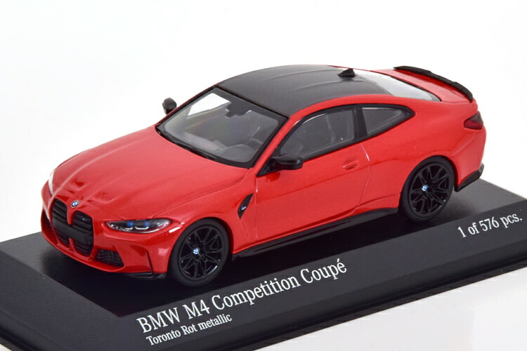 ミニチャンプス 1/43 BMW M4 コンペティション クーペ 2020 ライトレッド メタリック 576台限定 Minichamps 1:43 BMW M4 Competition Coupe 2020 lightred-metallic Limited Edition 576 pcs｜Reowide モデルカー カタログ SHOP
