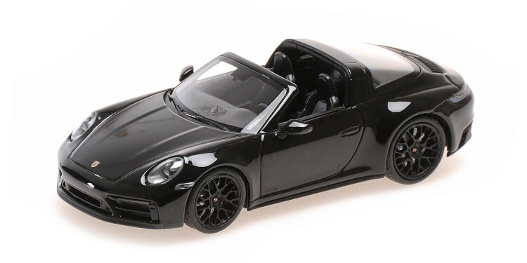 ミニカー　1/43 ポルシェ 911 (992) タルガ 4 GTS 2022(ブラック) [410061065] Minichamps 1:43 Porsche 911 (992) Targa 4 GTS year 2022