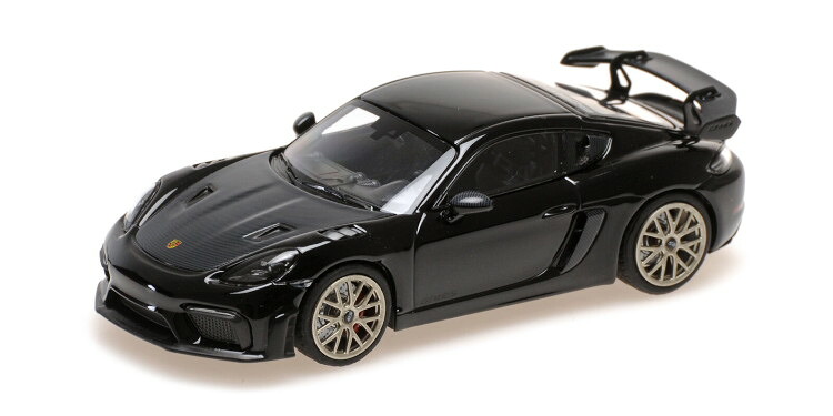 ミニチャンプス 1/43 ポルシェ 718 982 ケイマン GT4 RS クーペ 2021 NEODYME WHEELS ブラック Minichamps 1:43 Porsche 718 982 CAYMAN GT4 RS COUPE 2021 NEODYME WHEELS BLACK｜Reowide モデルカー カタログ SHOP