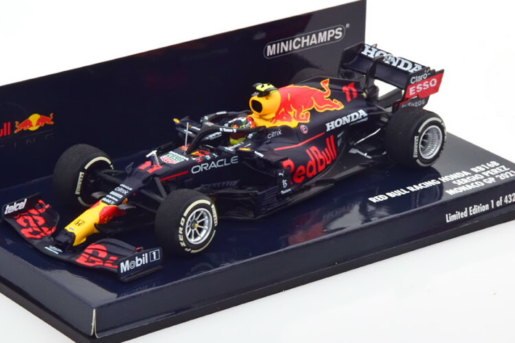 楽天市場】スパーク 1/43 レッドブル RB16B 優勝 モナコGP 2021