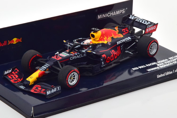 【楽天市場】ミニチャンプス 1/43 レッドブル ホンダ RB16B 優勝