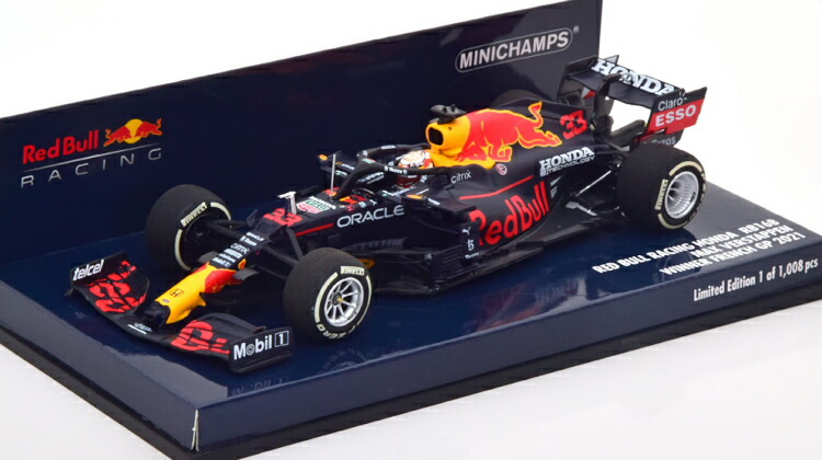 ミニチャンプス　1/43 レッドブル　マックス・フェルスタッペン ミニチャンプス 1/43 レッドブル RB18 No.1 2022 F1 モナコGP 3
