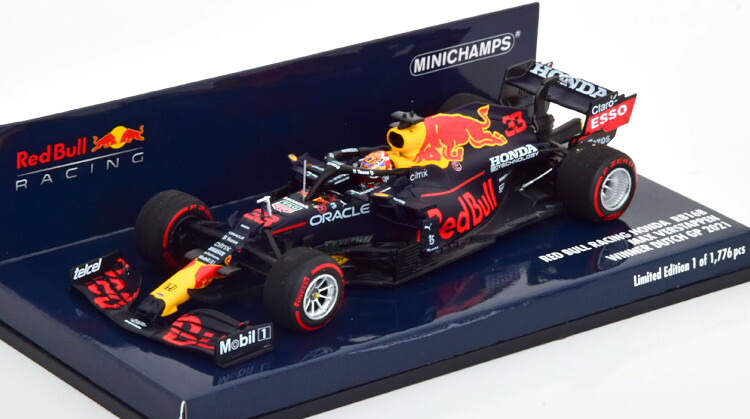 楽天市場】ミニチャンプス 1/43 レッドブルレーシングホンダ RB16B