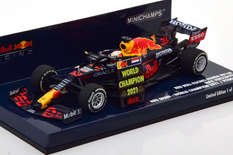 スパーク 1/43 レッドブル RB16B 2021 アブダビ フェルスタッペン スパーク 1/43 レッドブル RB16B アブダビGP 2021 Winner M