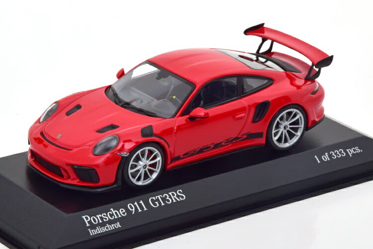 ミニチャンプス ポルシェ 911 GT3 RS 997 1/43 1/43 Porsche 911 (997-2) GT3 RS 3.8 2009 Blue Model Car by