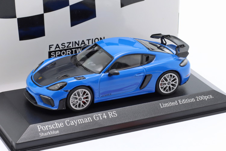 あべしゅん1/43 ポルシェ 718 ケイマン GT4 RS #152 Minichamps 1:43 Porsche 718 Cayman GT4 RS 2022 アーク