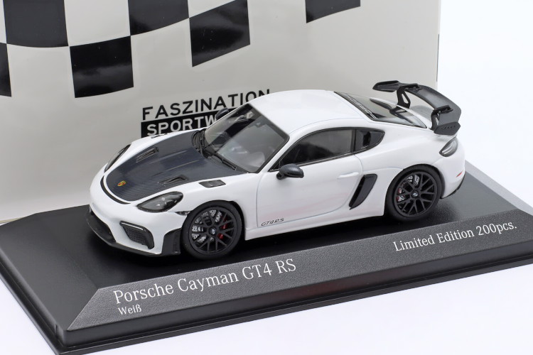 1/43 ミニチャンプス ポルシェ 718 ケイマン GT4 RS グレー Minichamps 1:43 Porsche 718 Cayman GT4 RS 2022 アーク