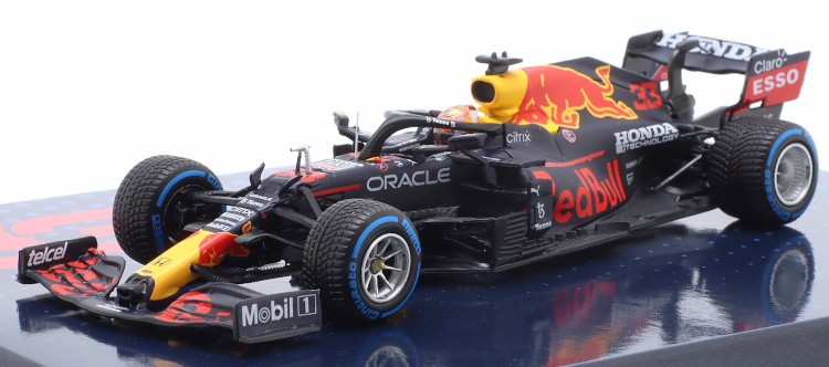 ミニチャンプス 1/43 マックス・フェルスタッペンレッドブル RB16B #33 勝ちえる スパフォーミュラ1 世界はやりっ子 2021 333台押さえるMinichamps 1:43 M. Verstappen Red Bull Racing RB16B #33 winner Spa formula 1 World Champion 2021 Limited 333 pcs.