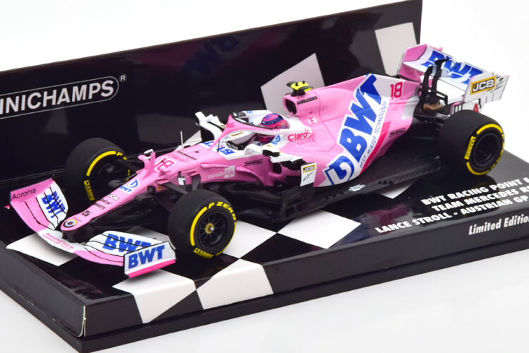 楽天市場】ミニチャンプス 1/43 レーシング・ポイントF1チーム