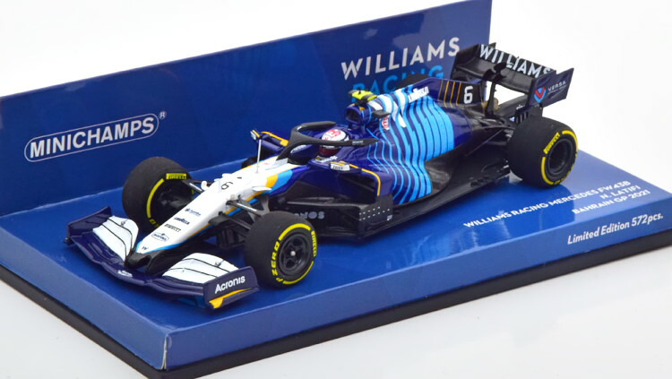 楽天市場】ミニチャンプス 1/43 ウィリアムズ FW43 2020 ホワイト