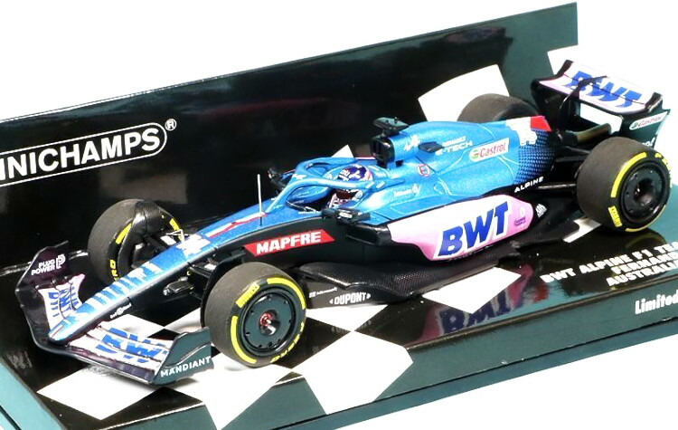 楽天市場】ミニチャンプス 1/43 アルピーヌ F1 チーム A521