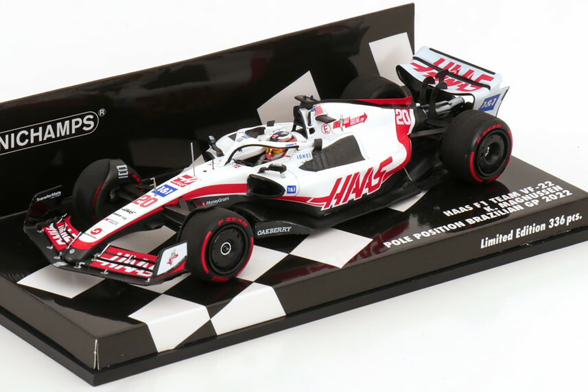 楽天市場】ミニチャンプス 1/43 ハース VF-21 バーレーン GP 2021