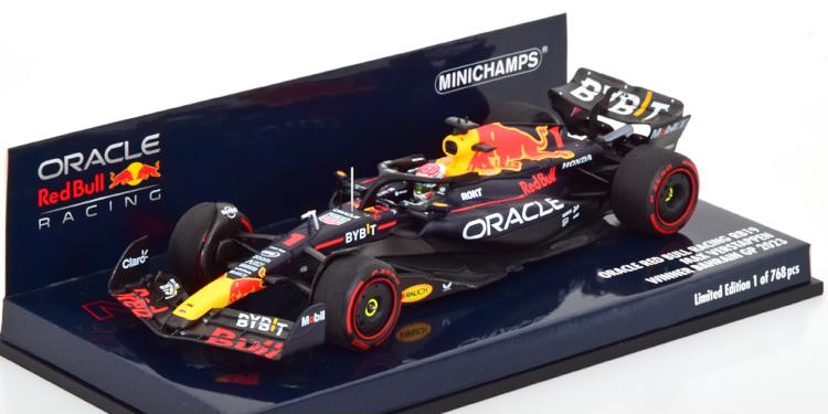 楽天市場】ミニチャンプス 1/43 レッドブル RB19 #1 優勝
