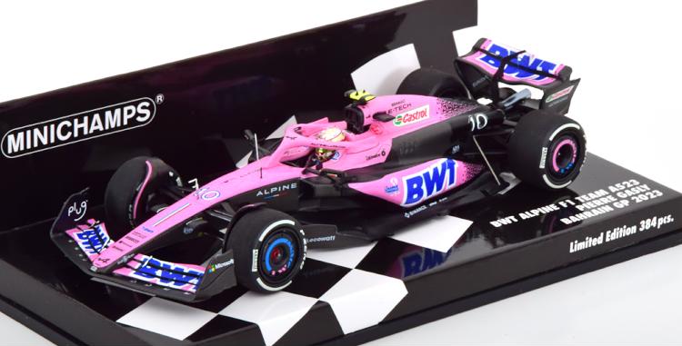 ミニチャンプス 1/43 アルピーヌ F1 A523 バーレーンGP 2023 Gasly 384台限定Minichamps 1:43 Alpine F1 A523 GP Bahrain 2023 Gasly Limited Edition 384 pcs｜Reowide モデルカー カタログ SHOP