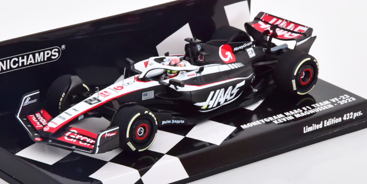 F1 ミニチャンプス1/18 ハース　haas マグネッセン　バーレーン2022 Amazon | Minichamps 1/18 ハース VF-22 マグヌッセン