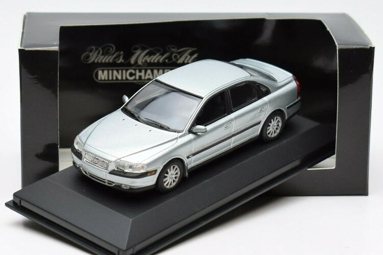 ミニチャンプス 1/43 ボルボ S80 1999 シルバーメタリック Minichamps 1:43 VOLVO S80 1999 silver metallic