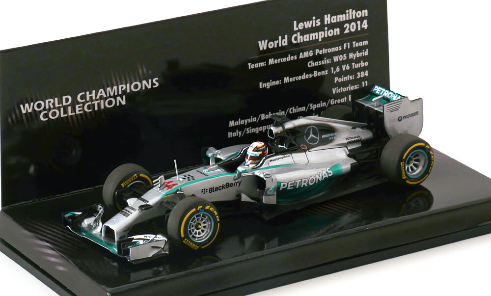 楽天市場】ミニチャンプス 1/43 メルセデス AMG W08 EQ パワー