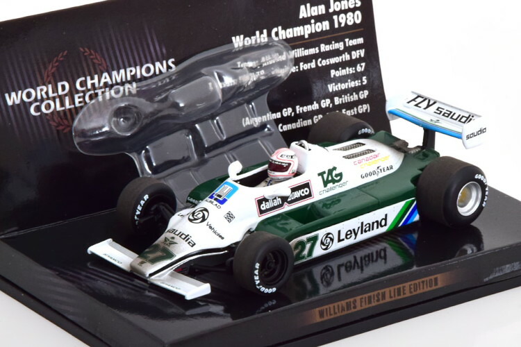 ミニチャンプス　FW15C アランプロスト 予約] スパーク 1/43 ウィリアムズ FW15C No.2 ウィナー 1993