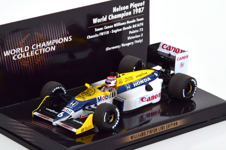 楽天市場】ミニチャンプス 1/43 TAG ウィリアムズ チーム FW08