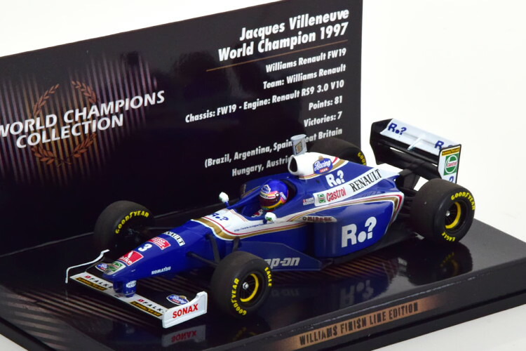 楽天市場】ミニチャンプス 1/18 ウィリアムズ FW14B #5 F1