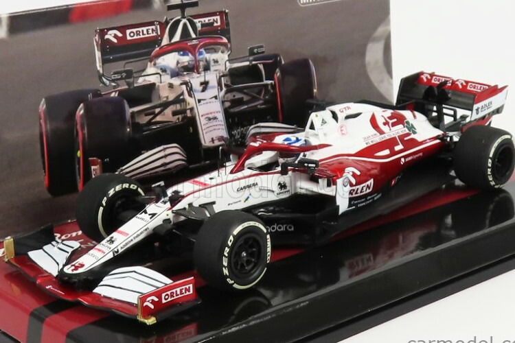F1ミニカー アルファロメオ ライコネン　2019年 1/24 アルファロメオC38 K.ライコネン | F1ミニカーあれこれ
