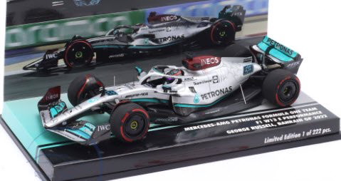 楽天市場】ミニチャンプス 1/18 メルセデス AMG F1 W13 E