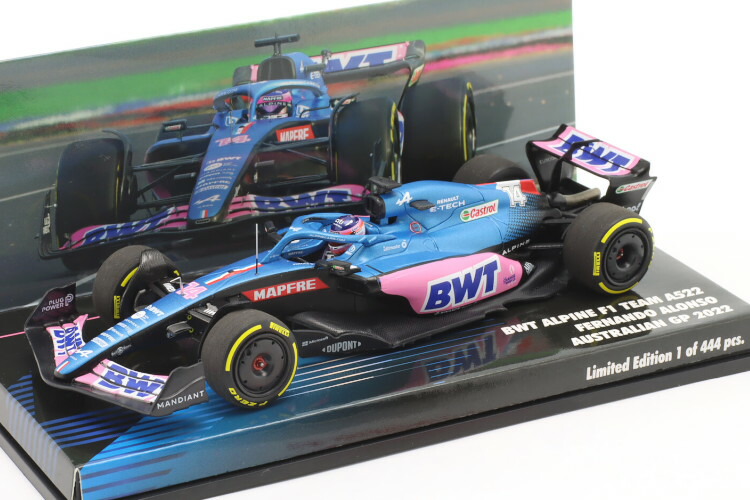 ミニチャンプス 1/43 アルピーヌA521 エステバン・オコン バーレーンGP ミニチャンプス 1/43 アルピーヌ A521 No.31 アルピーヌF1チーム