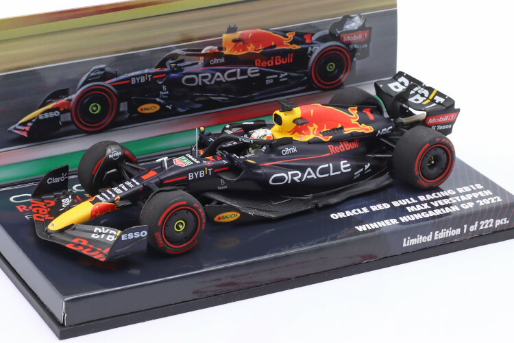 楽天市場】ミニチャンプス 1/43 レッドブル RB18 #1 優勝 カナダ