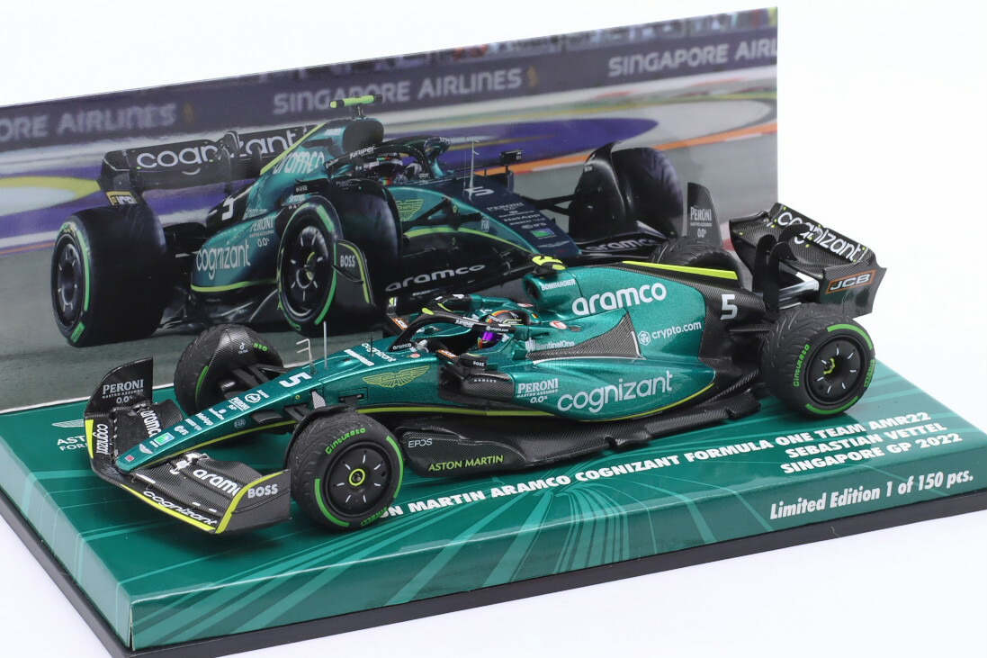 スパーク 1/18 AMR21 アゼルバイジャンGP2位 ベッテル スパーク 1/18 AMR21 アゼルバイジャンGP2位 ベッテル スパーク