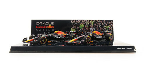 ミニチャンプス 1/43 レッドブル RB18 2台セット フェルスタッペン/ペレス 2022 45台限定 Minichamps 1:43 Red Bull Racing RB18 2-Car Set VERSTAPPEN/PEREZ 2022 Limited Edition 45pcs.